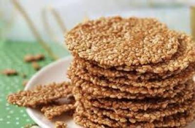 پولکی کنجدی فله